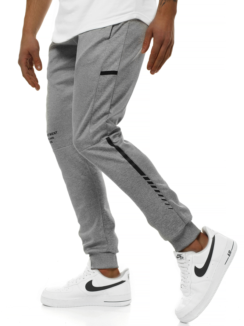 Pánské Tepláky Šedé JS/AM88