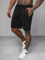 Pánské kraťasy černé OZONEE JS/17K532/3