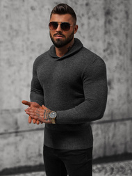 Pánský Svetr Grafitový OZONEE NB/MM6018/3Z