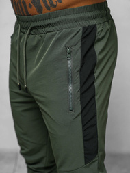 Pánské Chino Kalhoty Khaki OZONEE O/DC468