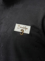 Pánské Tričko Černé OZONEE O/QQ1568