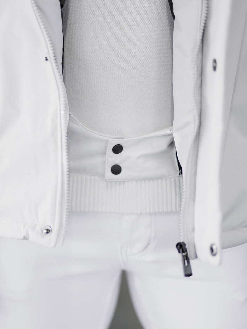 Pánská Zimní Bunda Světle-Šedá OZONEE JS/91M9906/280