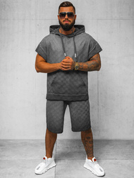 Pánská Tepláková Souprava Černá OZONEE O/3C113/9