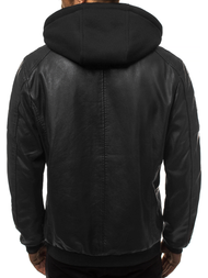 Pánská Bunda Černo-Červená OZONEE N/6132