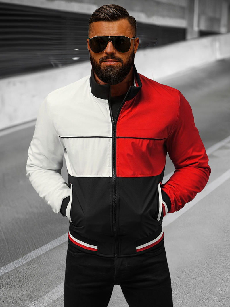 Pánská Bunda Černá OZONEE JS/84M3003/392