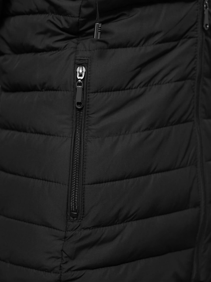 Dámská Bunda Černá OZONEE JS/16M9103/392