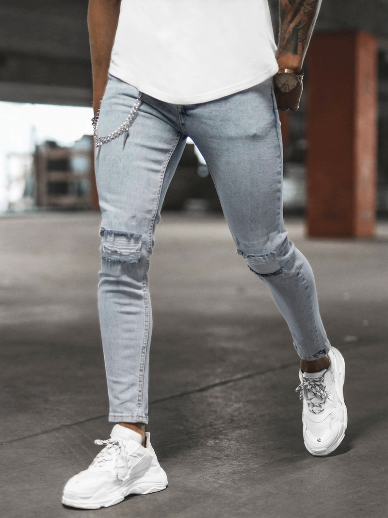 Pánské Džíny Světle-Modré OZONEE DP/175