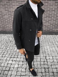 Pánský Kabát Antracit OZONEE O/5627