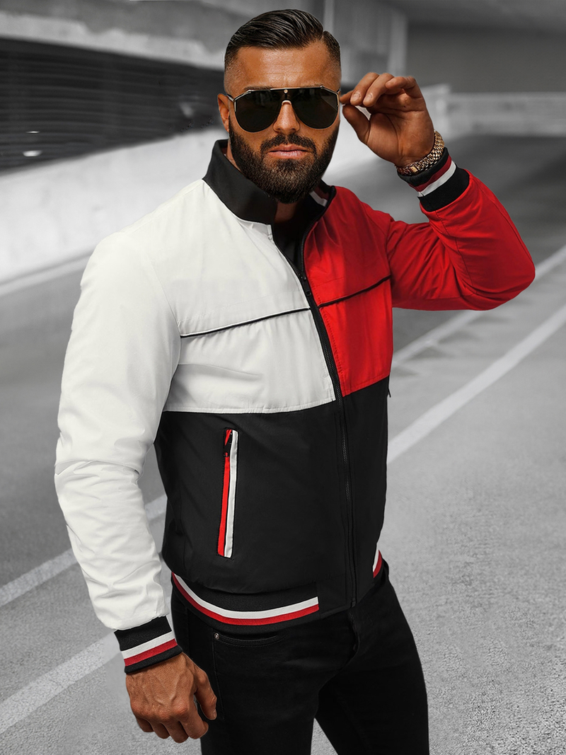 Pánská Bunda Černá OZONEE JS/84M3003/392