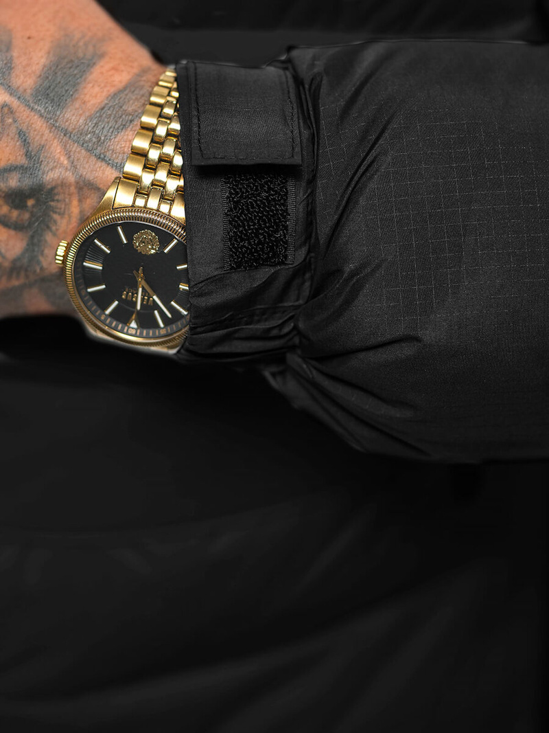 Pánská Bunda Černá OZONEE JS/31M5008