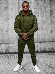 Pánská Tepláková Souprava Zelený OZONEE JS/3C555