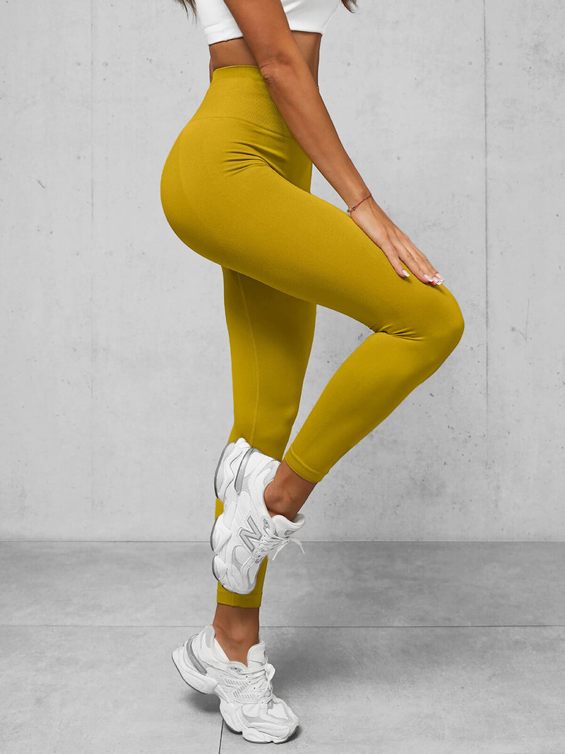 Dámské Legíny Žluté OZONEE O/SY2325