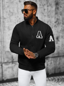 Pánská Mikina Černá OZONEE NB/MF2020