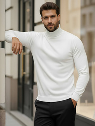 Pánský Svetr Bílé OZONEE V/V24504