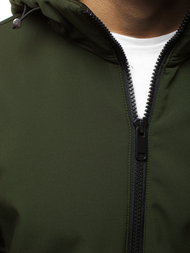 Pánská Softshell Bunda Zelená OZONEE JS/56008Z