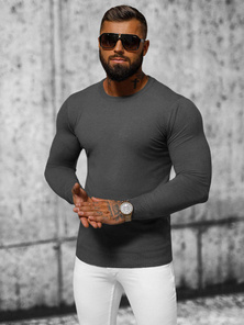 Pánský Svetr Grafitový OZONEE NB/MMB602/3Z