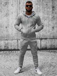 Pánská Tepláková Souprava šedá OZONEE JS/XW2008