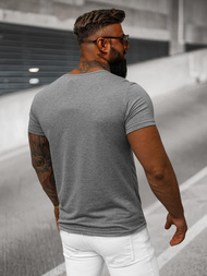 Pánské Tričko Grafitové OZONEE JS/712007Z