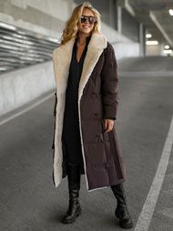 Dámská Bunda Čokoláda OZONEE JS/16M9168/158