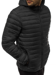 Pánská Bunda Černá OZONEE JS/LY35