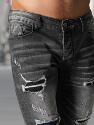 Pánské Džíny Černé OZONEE NB/MP0075NZ