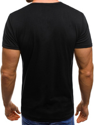 PÁNSKÉ TRIČKO ČERNÉ OZONEE JS/SS220Z