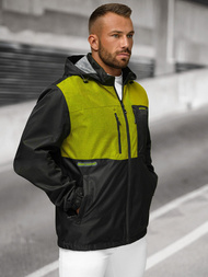 Pánská Bunda Černá OZONEE JS/22M311/392Z