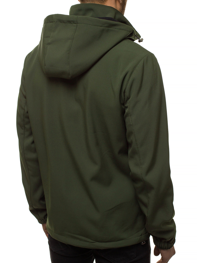 Pánská Softshell Bunda Zelená OZONEE JS/56008Z