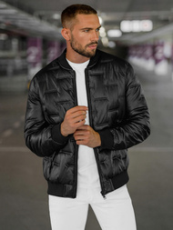 Pánská Bunda Černá OZONEE O/11Z8099Z