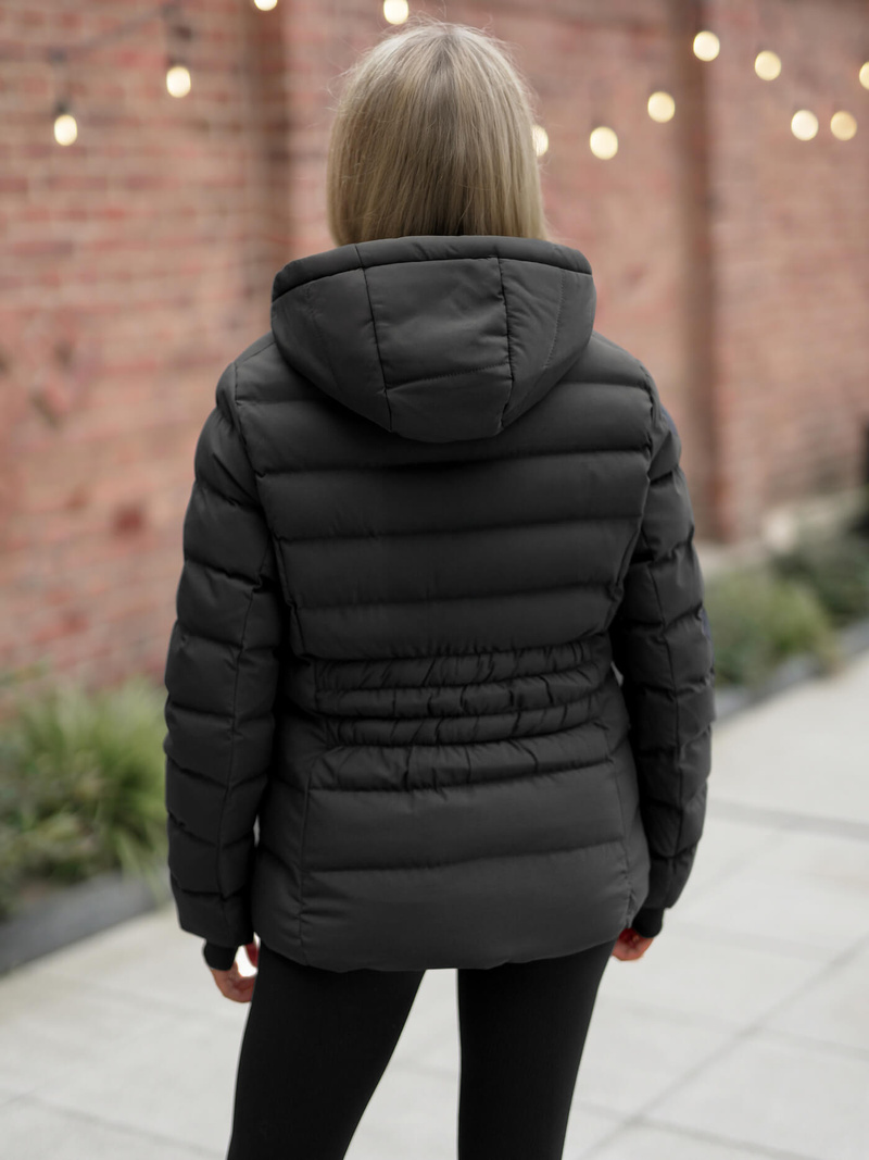 Dámská Bunda Černá OZONEE JS/M769/392Z