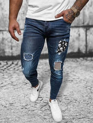 Pánské Džíny Tmavě-Modré OZONEE NB/MP0015BS