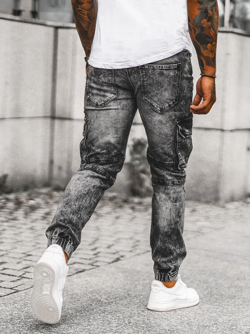 Pánské Džíny Jogger Černé OZONEE NB/MP0112N