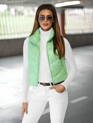 Dámská Vesta Mentolová OZONEE O/H908Z