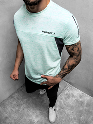 Pánské Tričko Mentolová OZONEE JS/SS11126Z