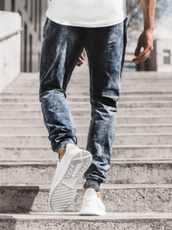 Pánské Kalhoty Jogger Modré OZONEE JS/KK1027