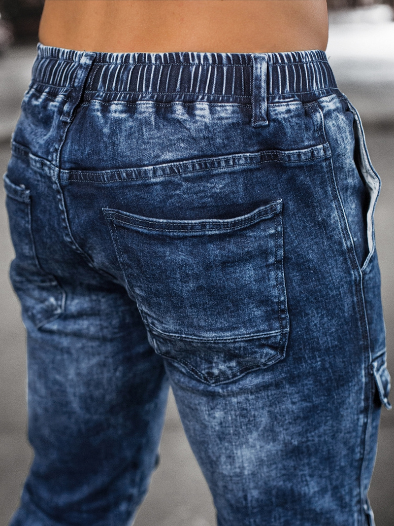 Pánské Džíny Jogger Modré OZONEE DR/TF070