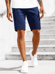 Pánské chino kraťasy Námořnické Modré OZONEE JB/JP1142