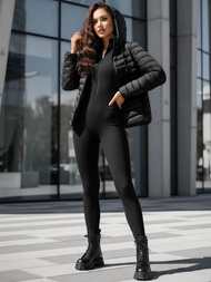 Dámská Bunda Černá OZONEE JS/11Z8226Z