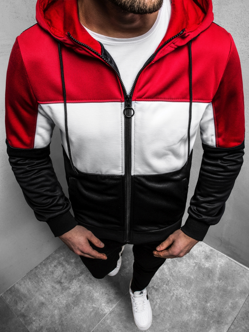 Pánská Mikina Černá OZONEE JS/YD88012Z