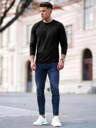 Pánské Džíny Tmavě-Modré OZONEE O/JK2951Z