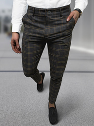 Pánské Chino Kalhoty Grafitové OZONEE DJ/5632