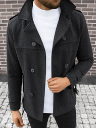 Pánský Kabát Antracit OZONEE O/5627