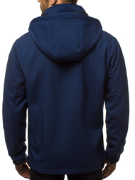 Pánská softshellová Bunda Námořnická Modřá OZONEE JS/56008