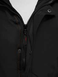 Pánská Zimní Bunda Černá OZONEE JS/5M718/392