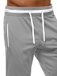 Pánské tepláky Šedé OZONEE A/2134