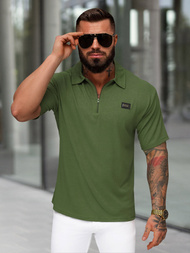 Pánské Polo Tričko Khaki OZONEE O/YN2/593