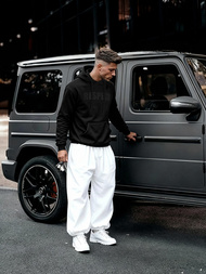 Pánská Mikina Černá OZONEE JS/8B1968/3