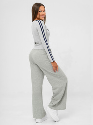 Dámská dvoudílná tepláková souprava šedá OZONEE JS/M60815AB