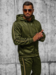 Pánská Tepláková Souprava Zelený OZONEE JS/3C555