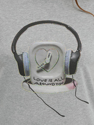 Dámské Tričko Šedé OZONEE DJ77806